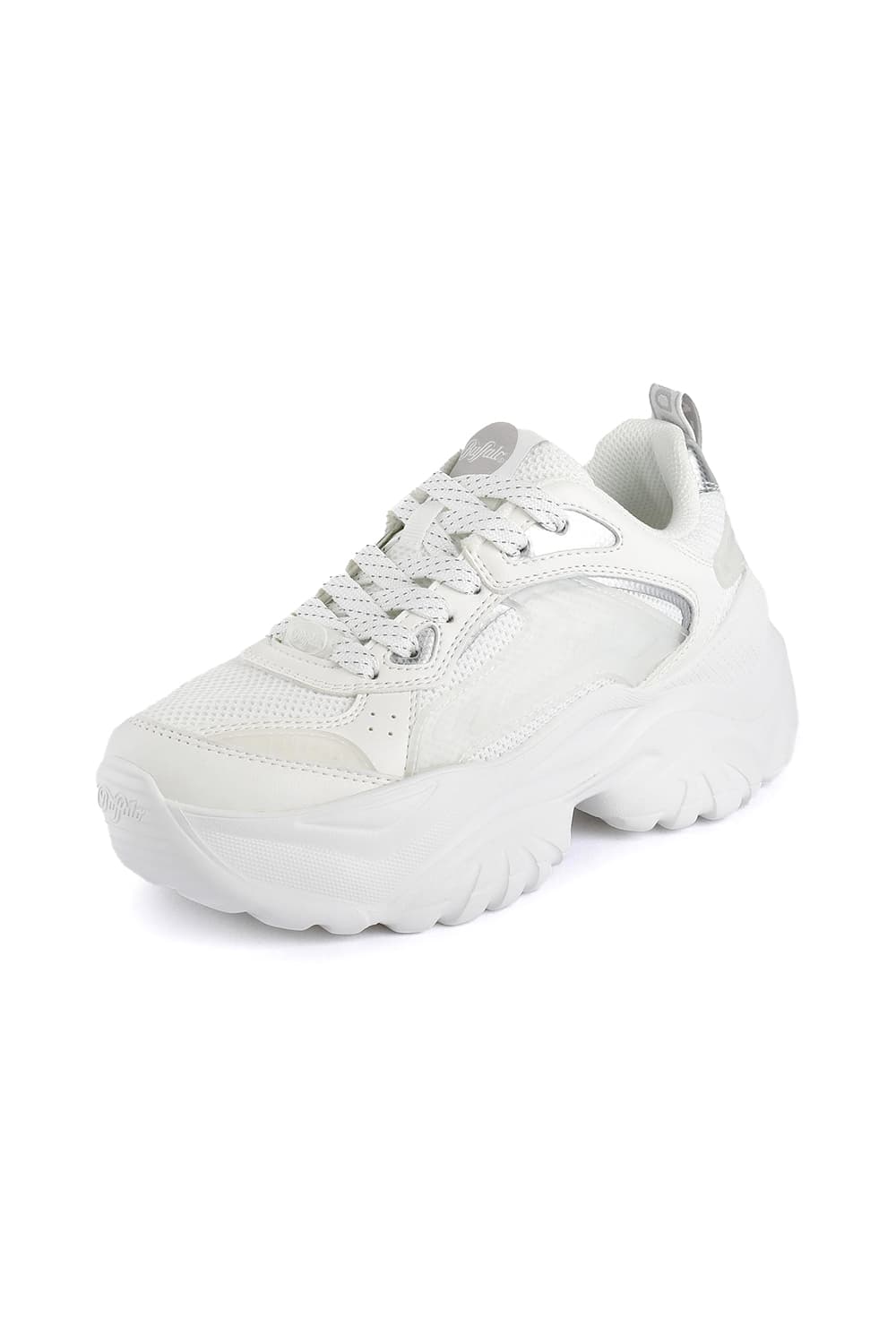 Γυναικεία Bliss Mesh Sneakers Λευκά Buffalo BUF1636587-WHITE