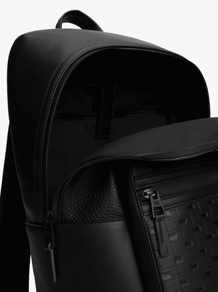 Ανδρικό Σακίδιο Πλάτης Μαύρο Tommy Hilfiger AM0AM13982-BDS