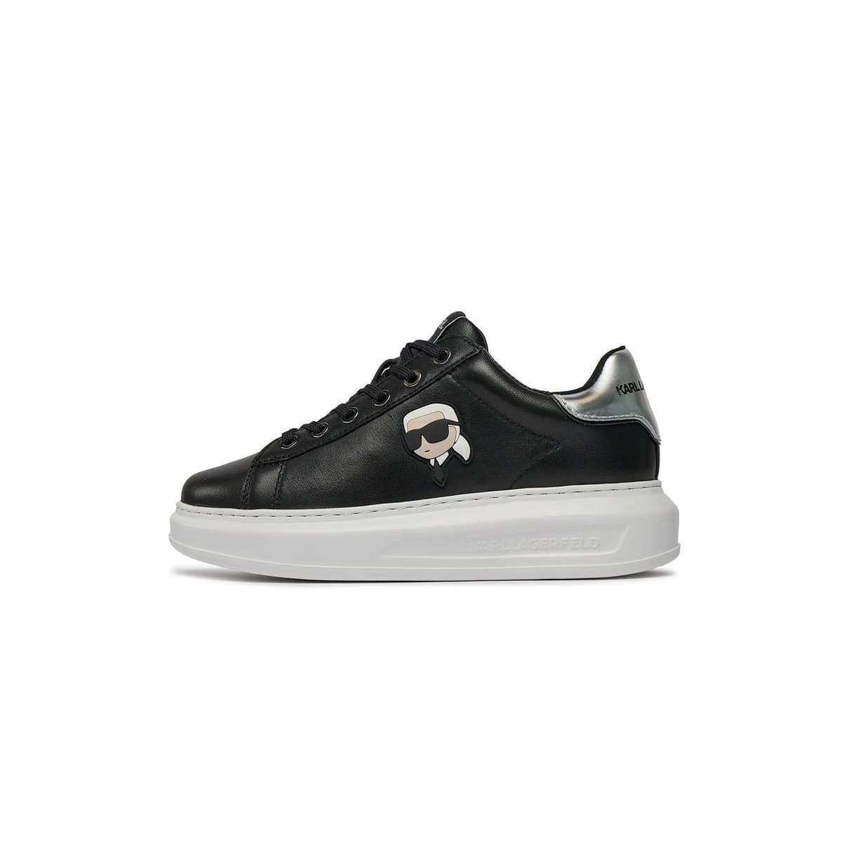 Γυναικεία Δερμάτινα NFT Sneakers Μαύρα Karl Lagerfeld KL62530N-000 BLACK
