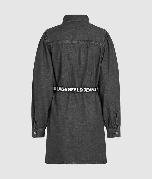 Γυναικείο Τζιν Φόρεμα Μαύρο Karl Lagerfeld Jeans B1W13038-1BJ WASHED BLACK