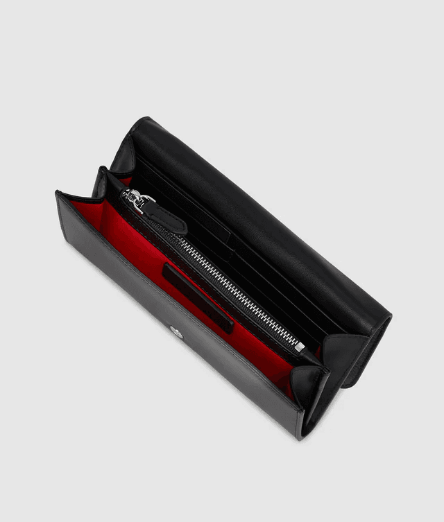 Γυναικείο Ikon Monogram Πορτοφόλι Μαύρο Karl Lagerfeld B1W32015-2LS BROWN KL MONO