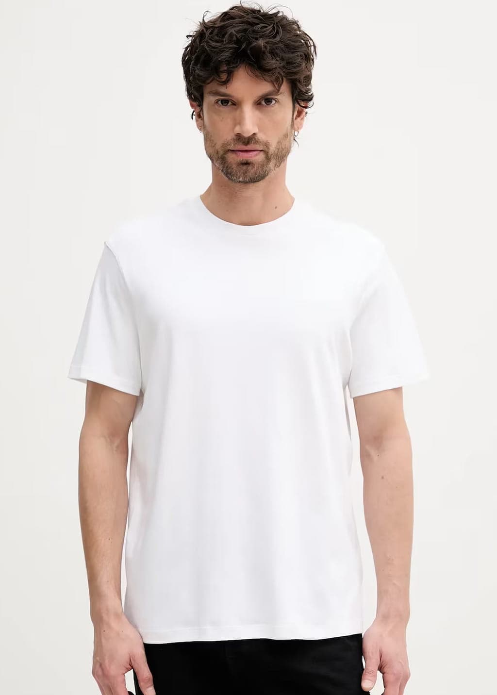 Ανδρικό T-shirt Λευκό Calvin Klein LV04LB275G-YAF
