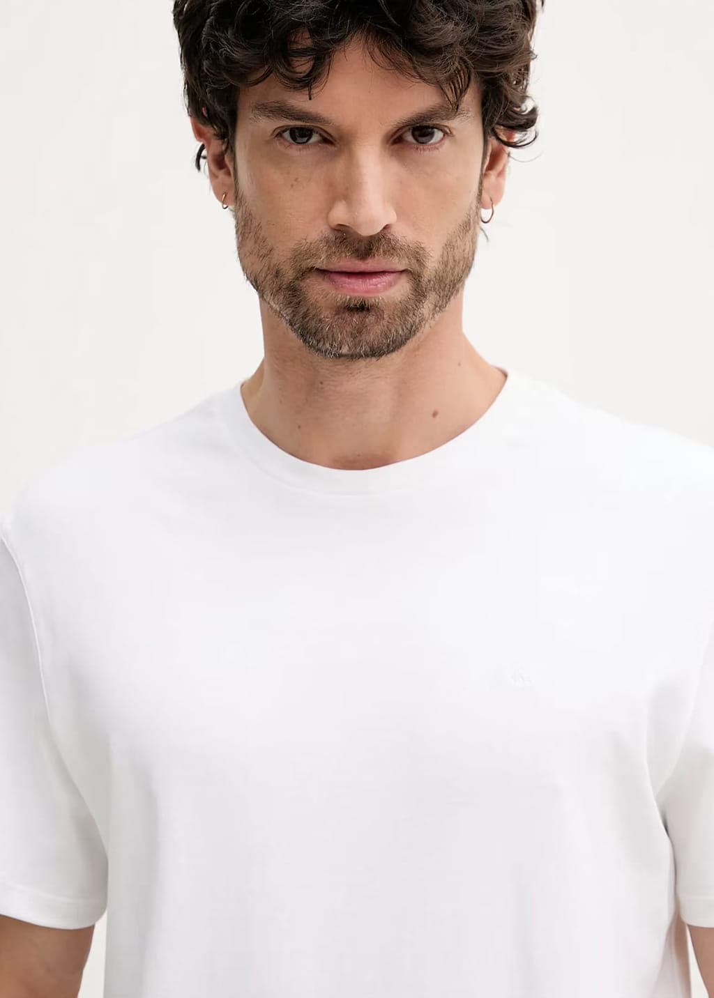 Ανδρικό T-shirt Λευκό Calvin Klein LV04LB275G-YAF