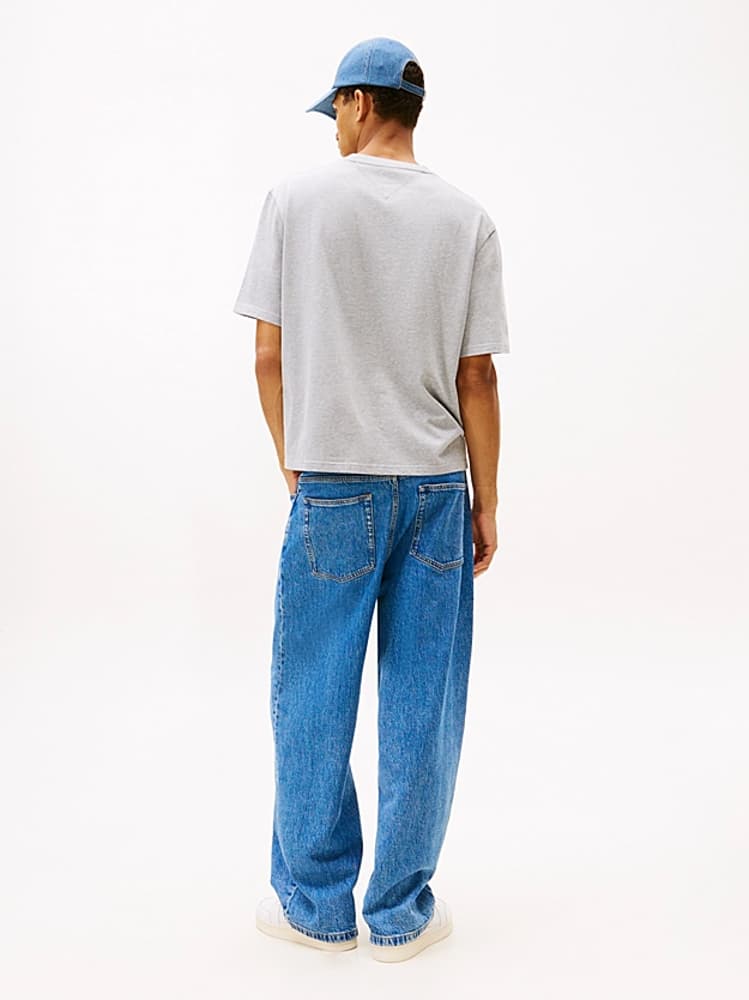 Ανδρικό T-shirt Γκρι Tommy Jeans DM0DM22463-Q13