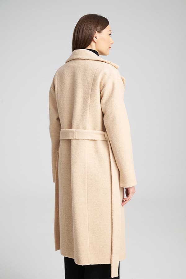 Γυναικείο Mellio Παλτό Ecru Mind Matter MML25-02-06-027