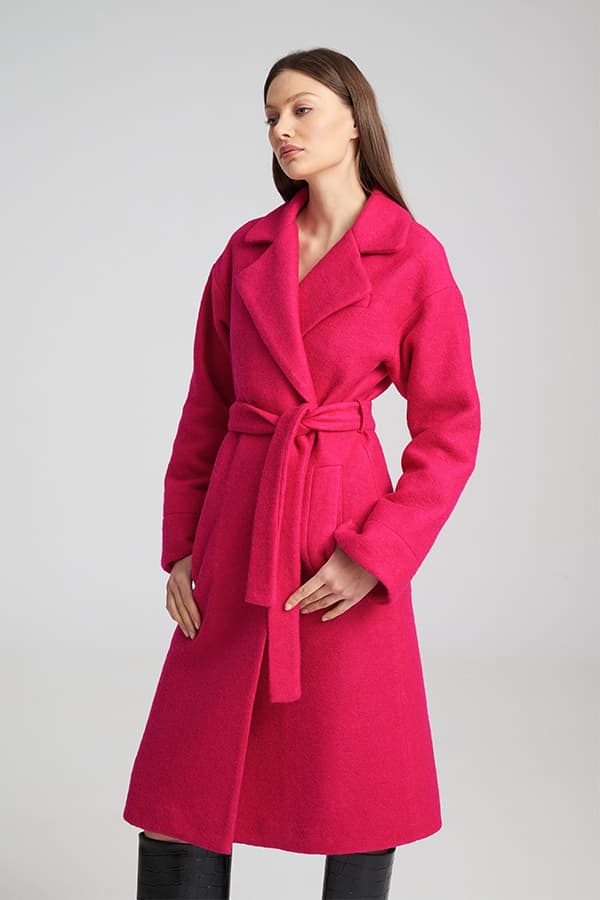 Γυναικείο Mellio Παλτό Fuchsia Mind Matter MML25-02-06-027