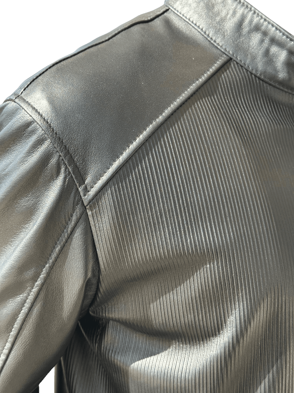 Ανδρικό Δερμάτινο Μπουφάν Μαύρο Maffei 41235D-NERO