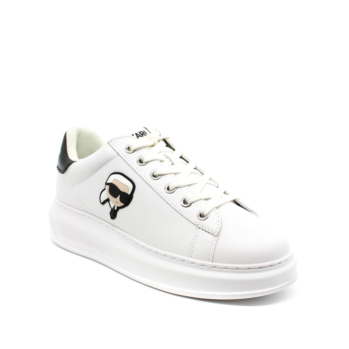 Γυναικεία Δερμάτινα NFT Sneakers Λευκά Karl Lagerfeld KL62530N-011 WHITE