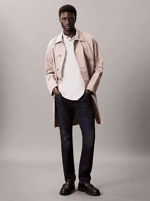 Ανδρικό Polo Λευκό Calvin Klein LV04LB276G-YAF