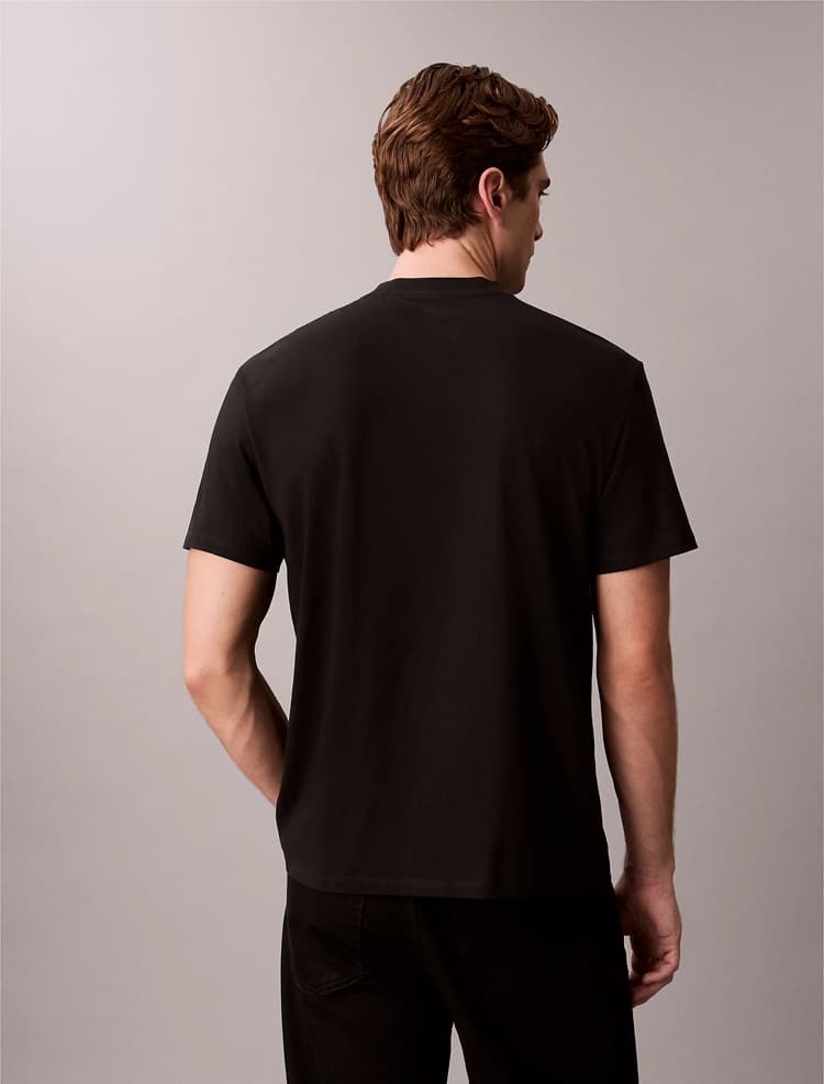 Ανδρικό T-shirt Μαύρο Calvin Klein LV04RE810G-UB1
