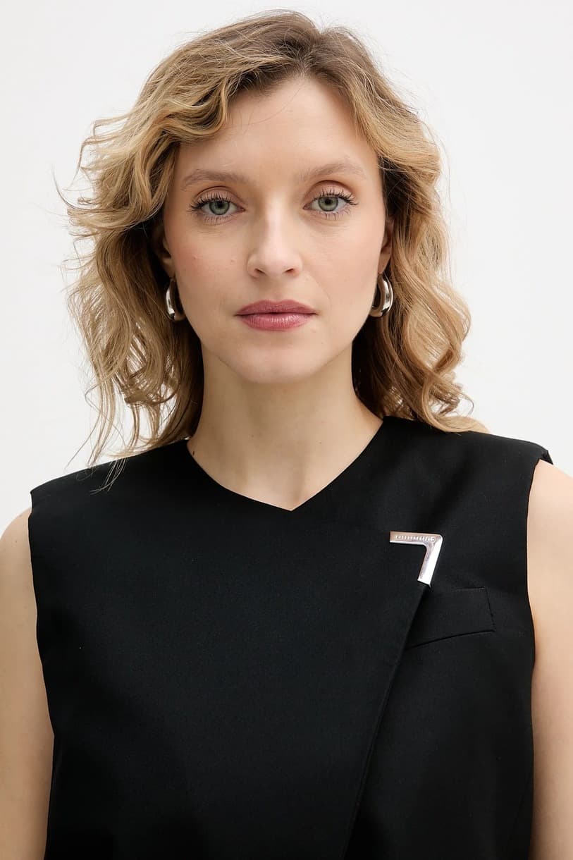 Γυναικείο Γιλέκο Μαύρο Karl Lagerfeld B1W14007-999 BLACK