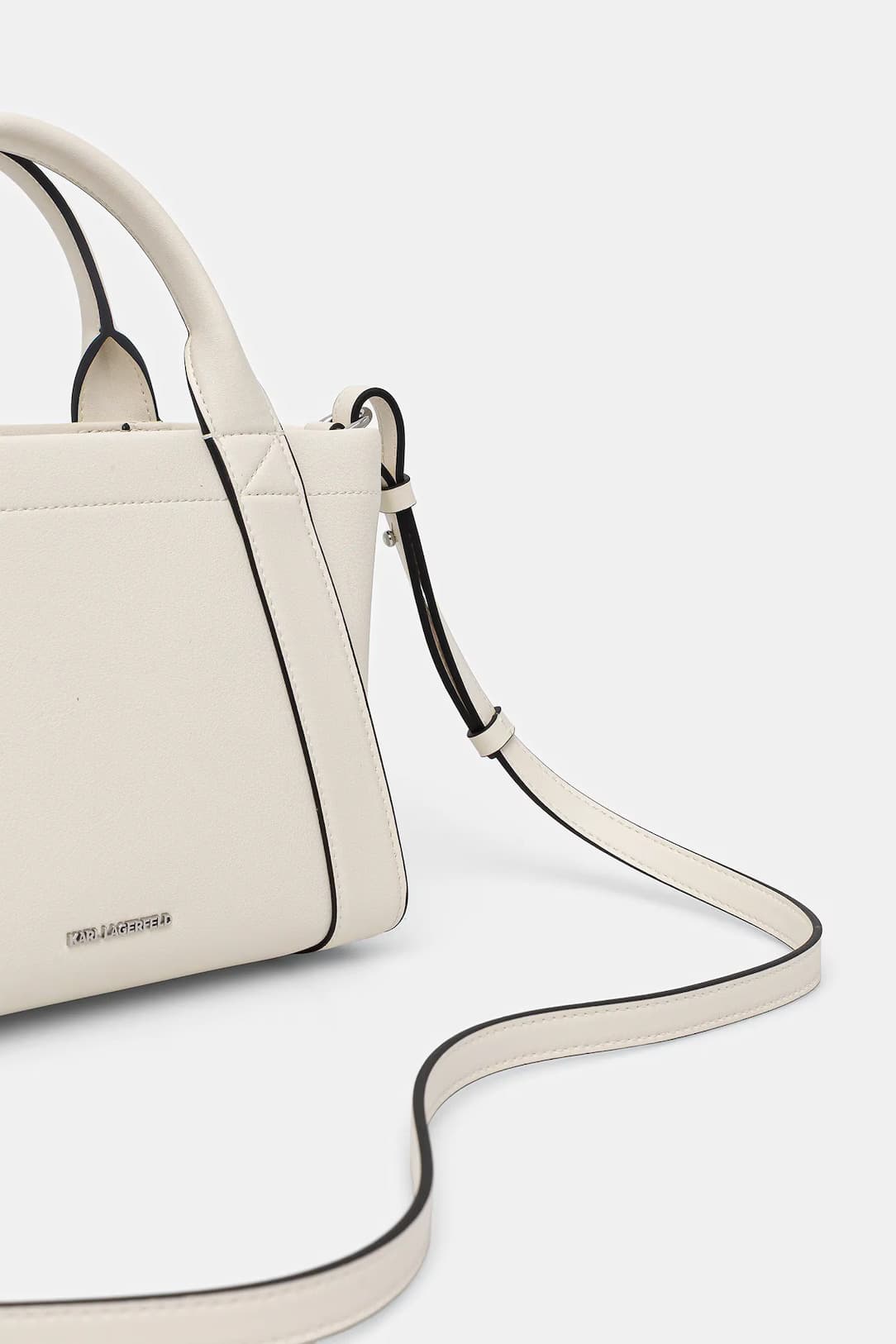 Γυναικεία K/Ville Tote Τσάντα Off White Karl Lagerfeld B1W30067-110 OFF WHITE