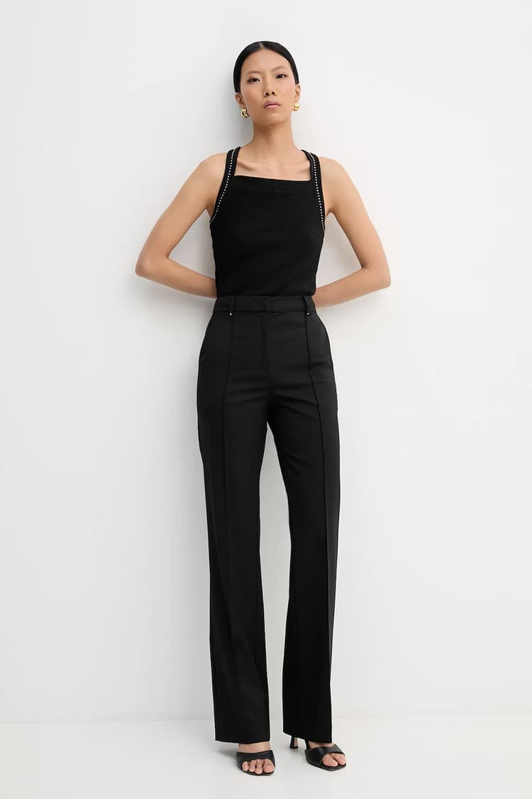 Γυναικείο Αμάνικο Top Μαύρο Karl Lagerfeld B1W17022-999 BLACK