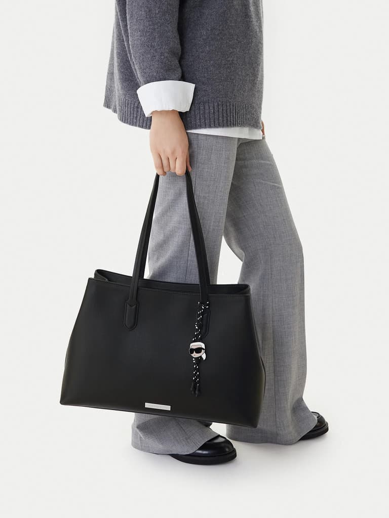 Γυναικεία Ikon Τσάντα Μαύρη Karl Lagerfeld B1W30001-999 BLACK