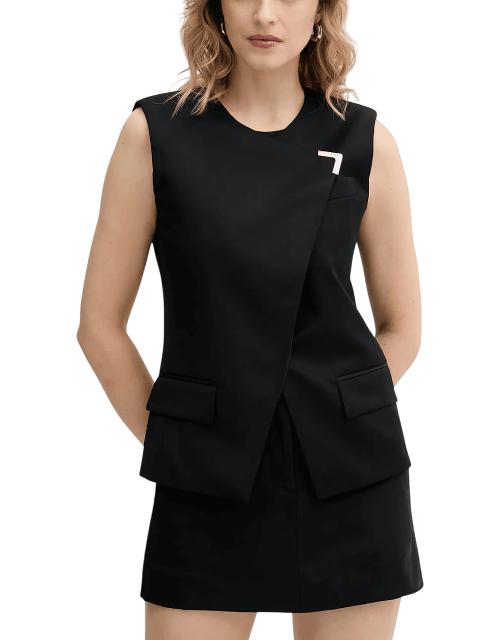 Women's Vests Karl Lagerfeld Black