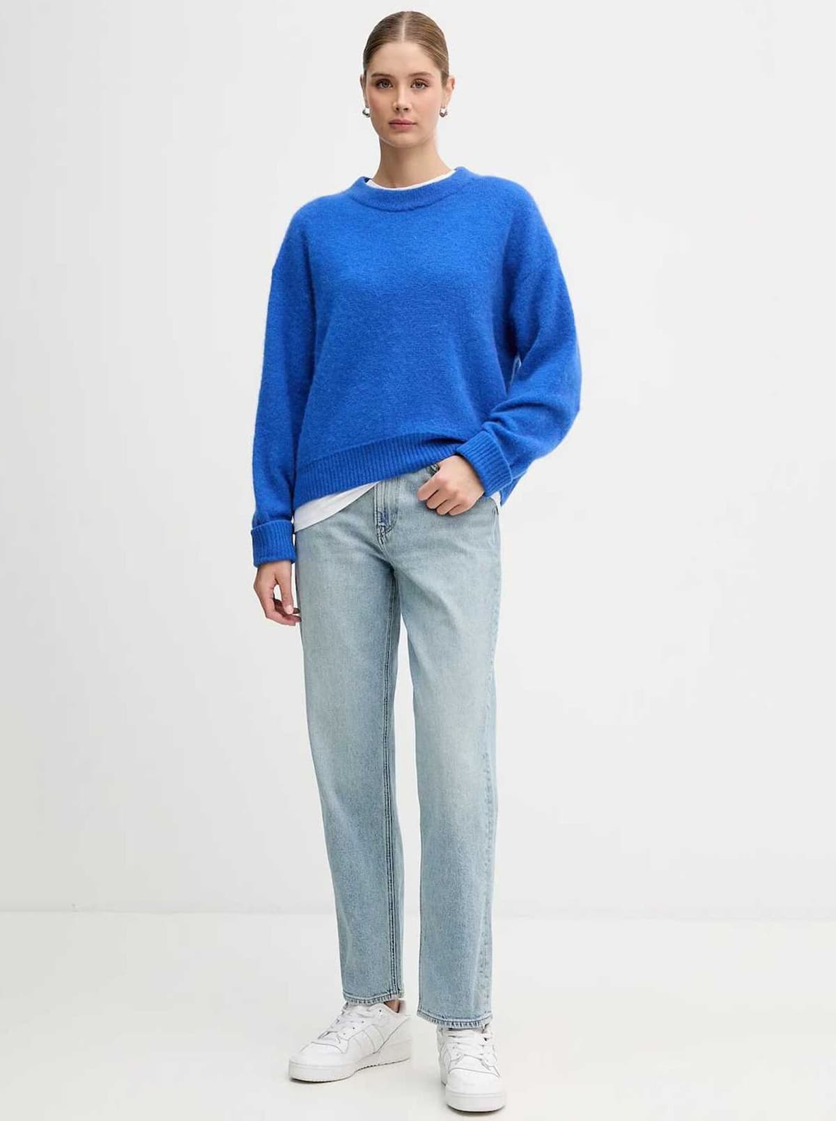 Γυναικείο Hr Taper Τζιν Γαλάζιο Calvin Klein LV047E732G-3UN