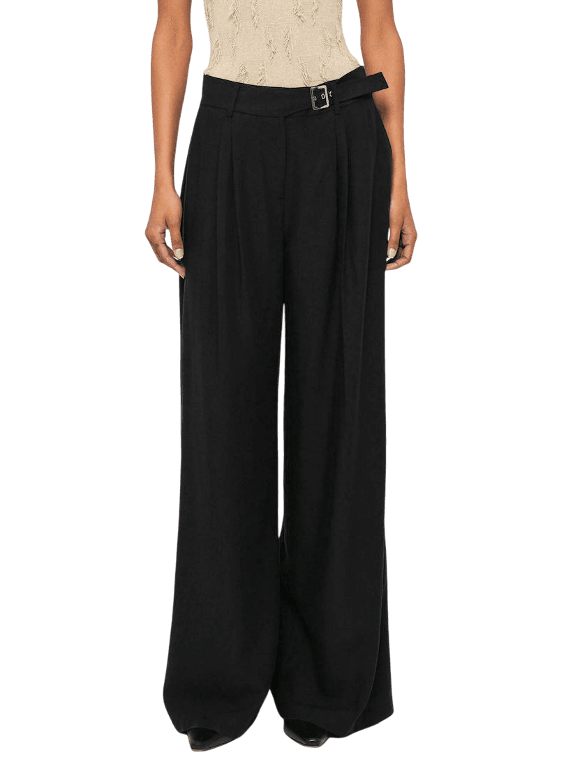 Γυναικείο Παντελόνι Μαύρο Karl Lagerfeld B1W10012-999 BLACK