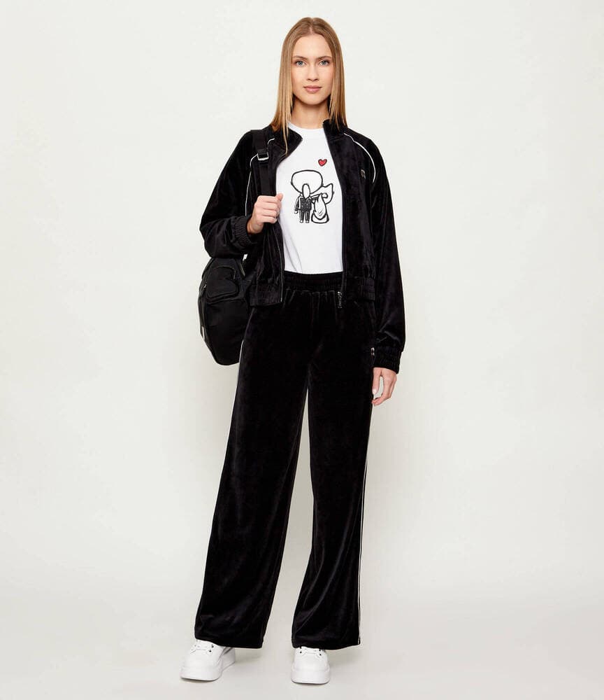 Γυναικείο Ikon Valentine T-shirt Λευκό Karl Lagerfeld B1W17038-100 WHITE