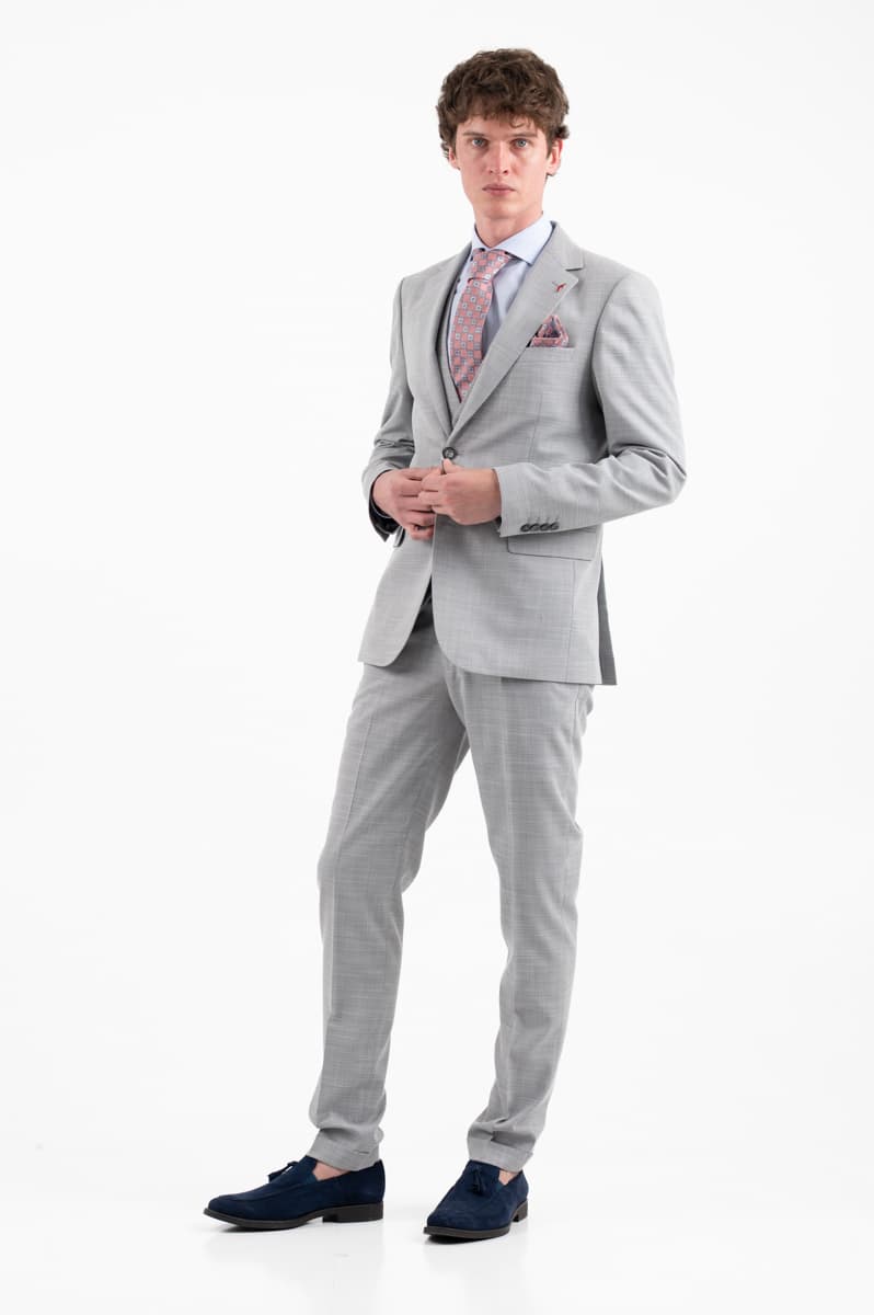 Ανδρικό Κοστούμι Γκρι Vittorio 10026ROMA-GREY