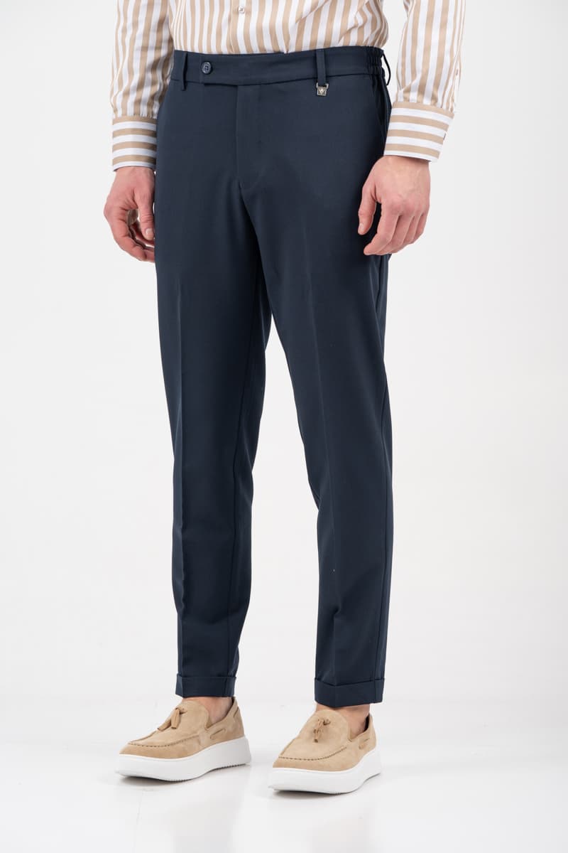 Ανδρικό Παντελόνι Μπλε Vittorio 50026DIVERSO-BLUE