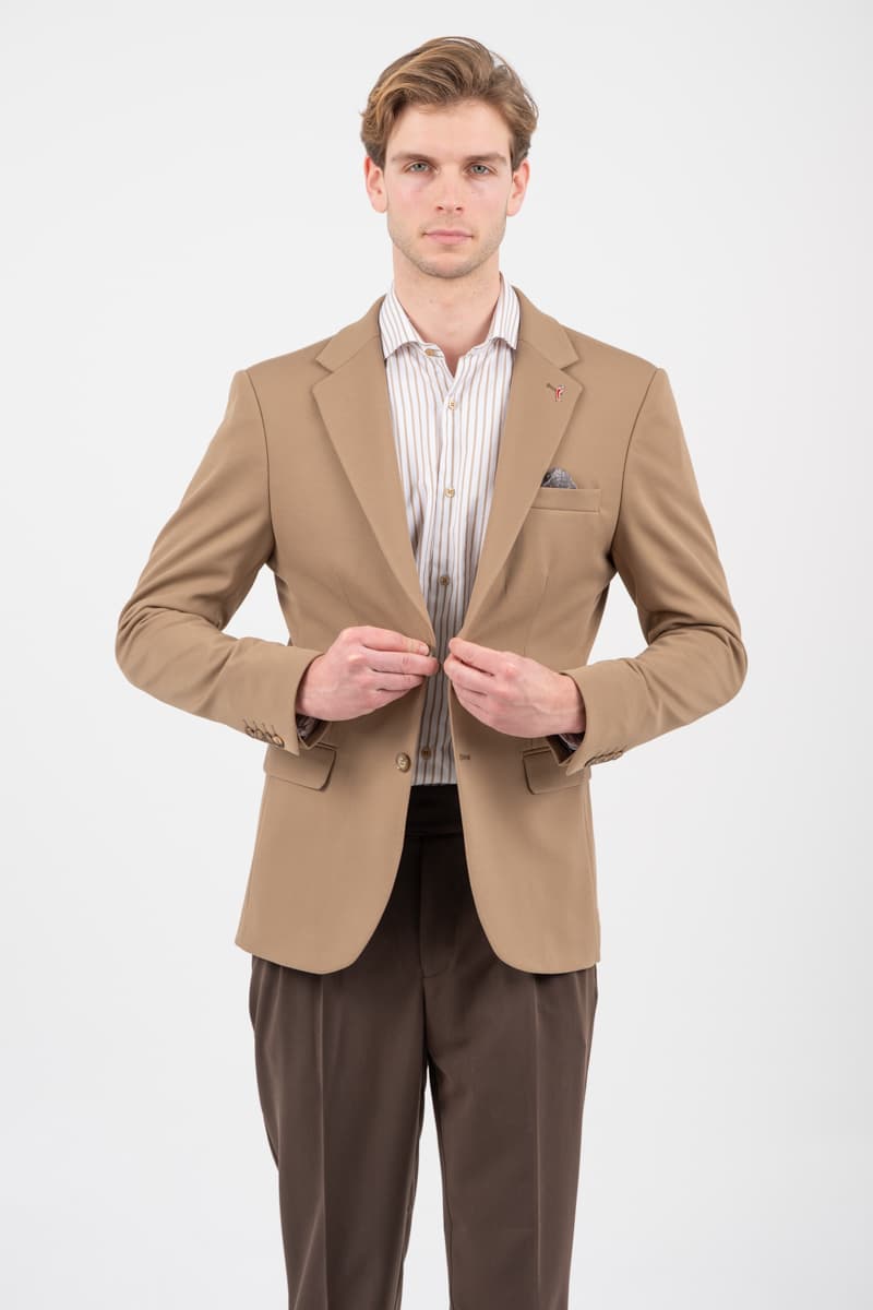 Ανδρικό Σακάκι Καφέ Vittorio SUNSET-VISON