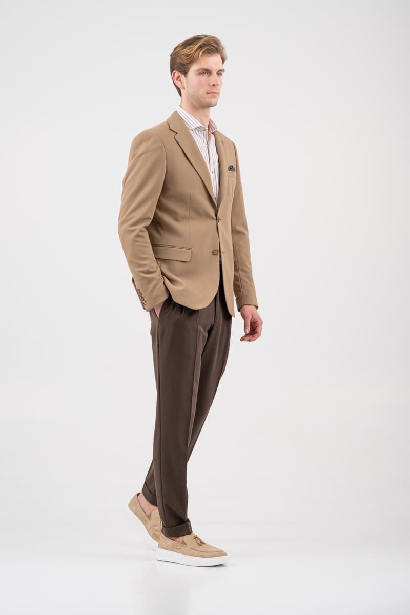 Ανδρικό Σακάκι Καφέ Vittorio SUNSET-VISON