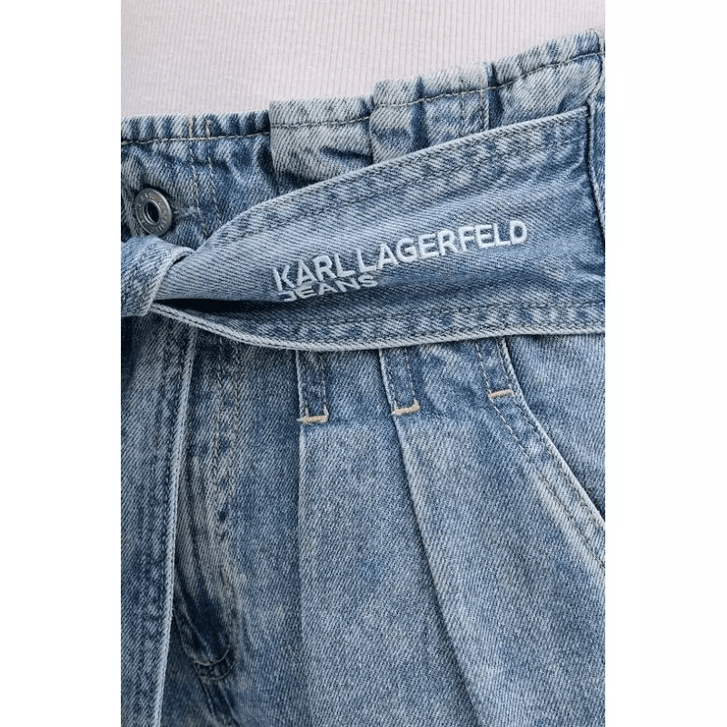 Γυναικείο Τζιν Σορτς Μπλε Karl Lagerfeld Jeans B2W10069-1BM WASHED MID BLUE