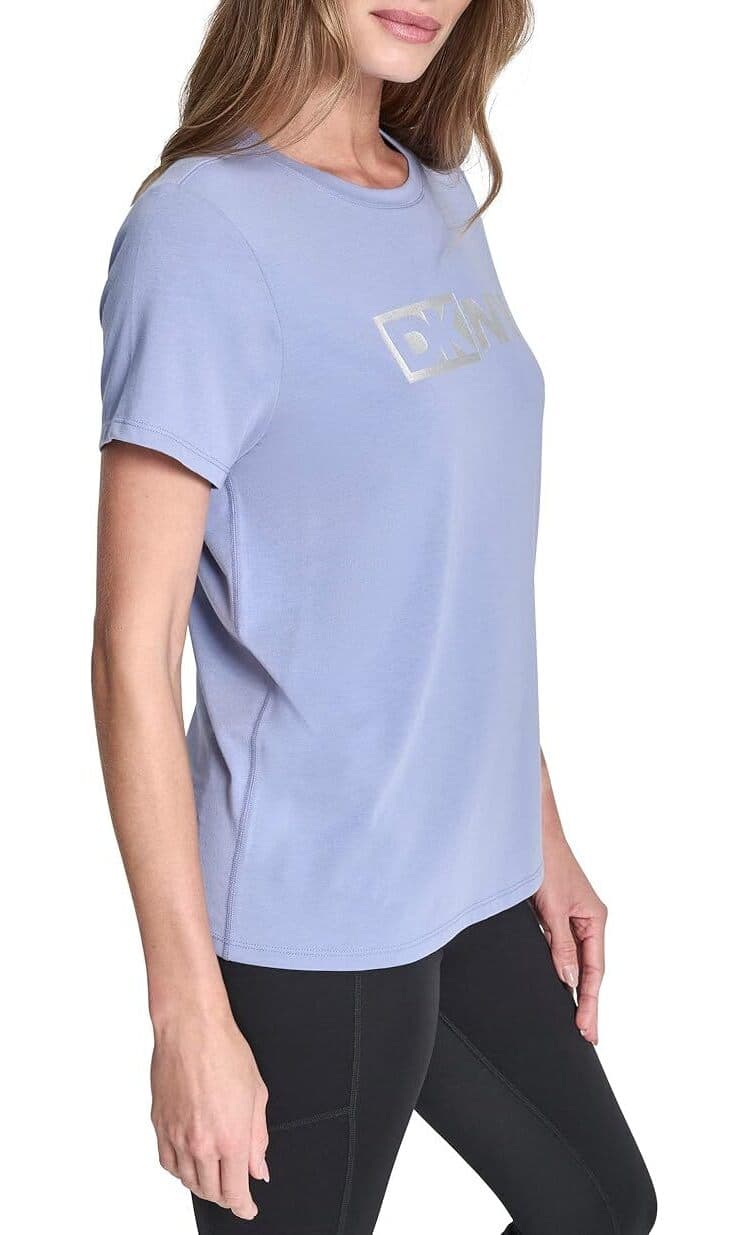 Γυναικείο Logo T-shirt Μπλε DKNY DP6T5894-QHN