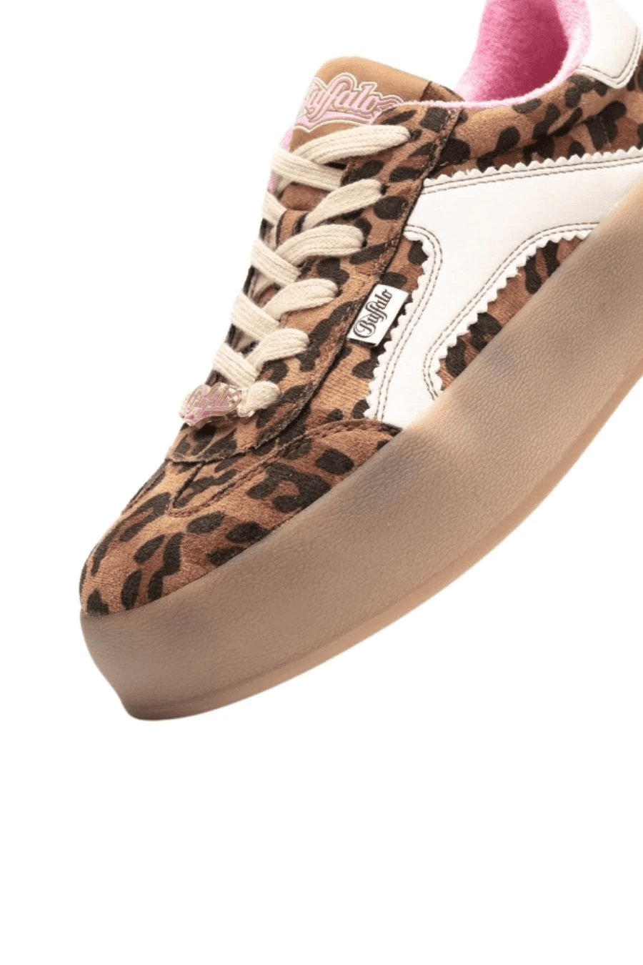 Γυναικεία Cajo Sneakers Λεοπάρ Buffalo BUF1636443-LEO/PINK/WHITE
