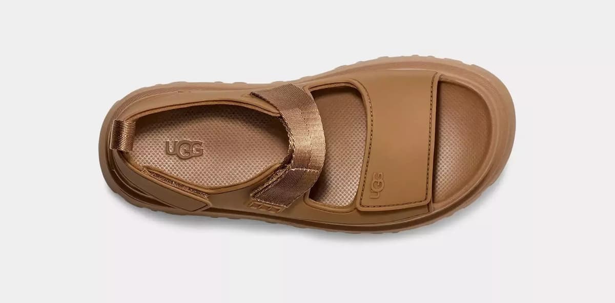 Γυναικεία Goldenglow Σανδάλια Καφέ UGG 1152685-BRWN