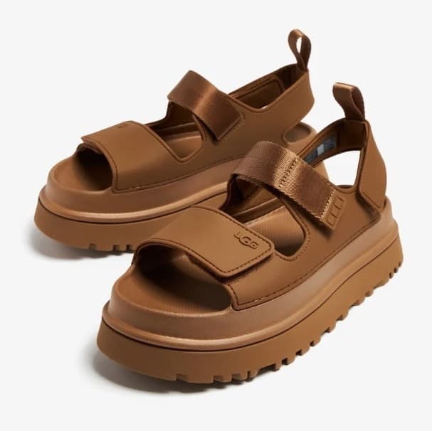 Γυναικεία Goldenglow Σανδάλια Καφέ UGG 1152685-BRWN