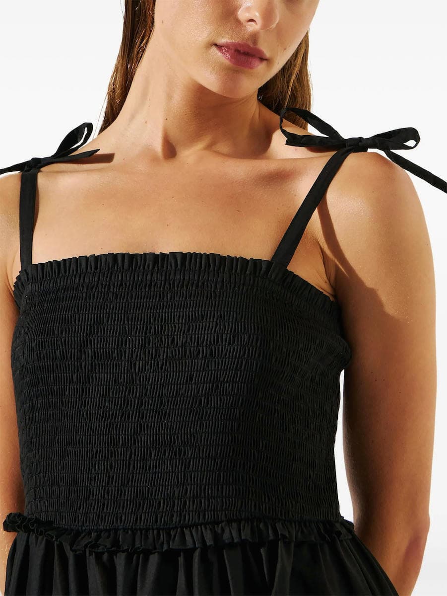 Γυναικείο Αμάνικο Φόρεμα Μαύρο Karl Lagerfeld A2W46009-999 Black