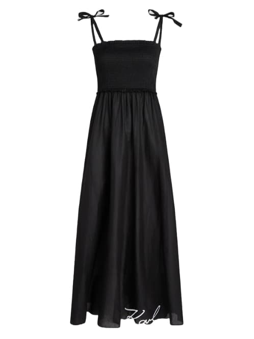 Γυναικείο Αμάνικο Φόρεμα Μαύρο Karl Lagerfeld A2W46009-999 Black