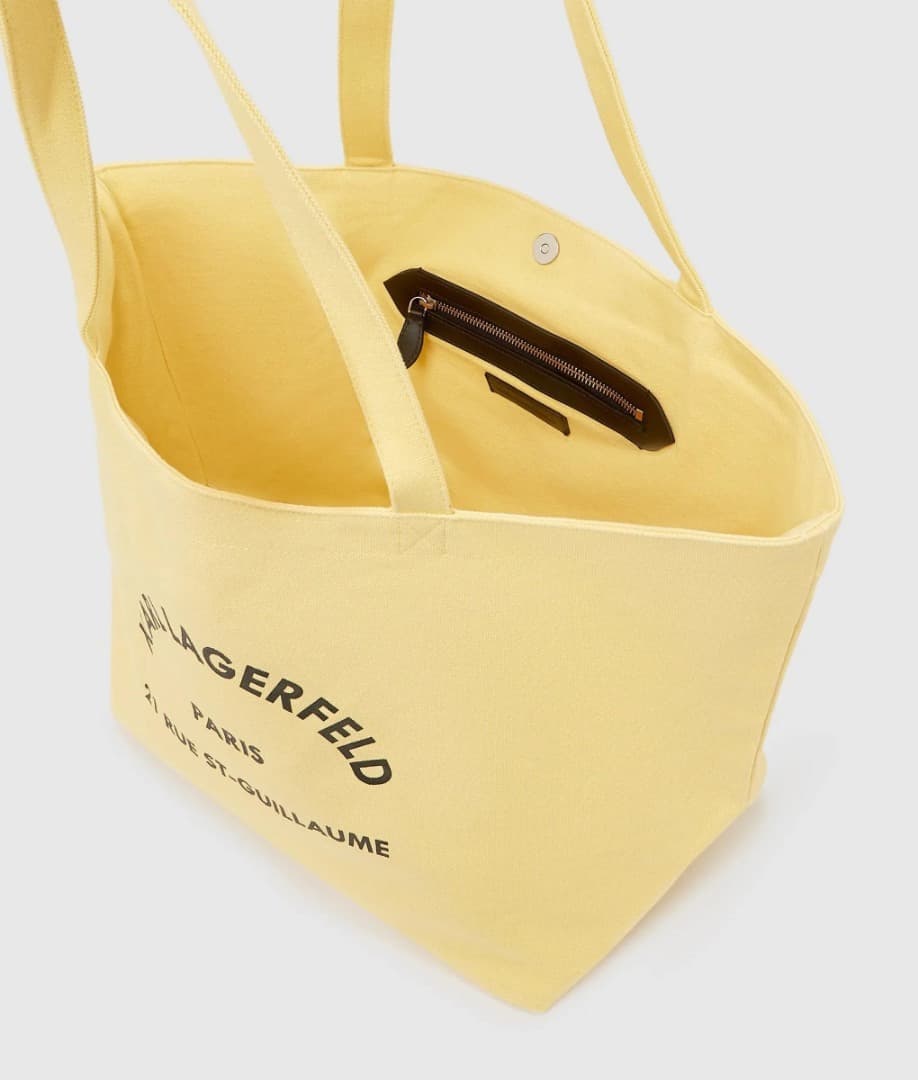 Γυναικεία K/Rsg Shopper Τσάντα Κίτρινη Karl Lagerfeld A1W50006-1LD SUNLIGHT