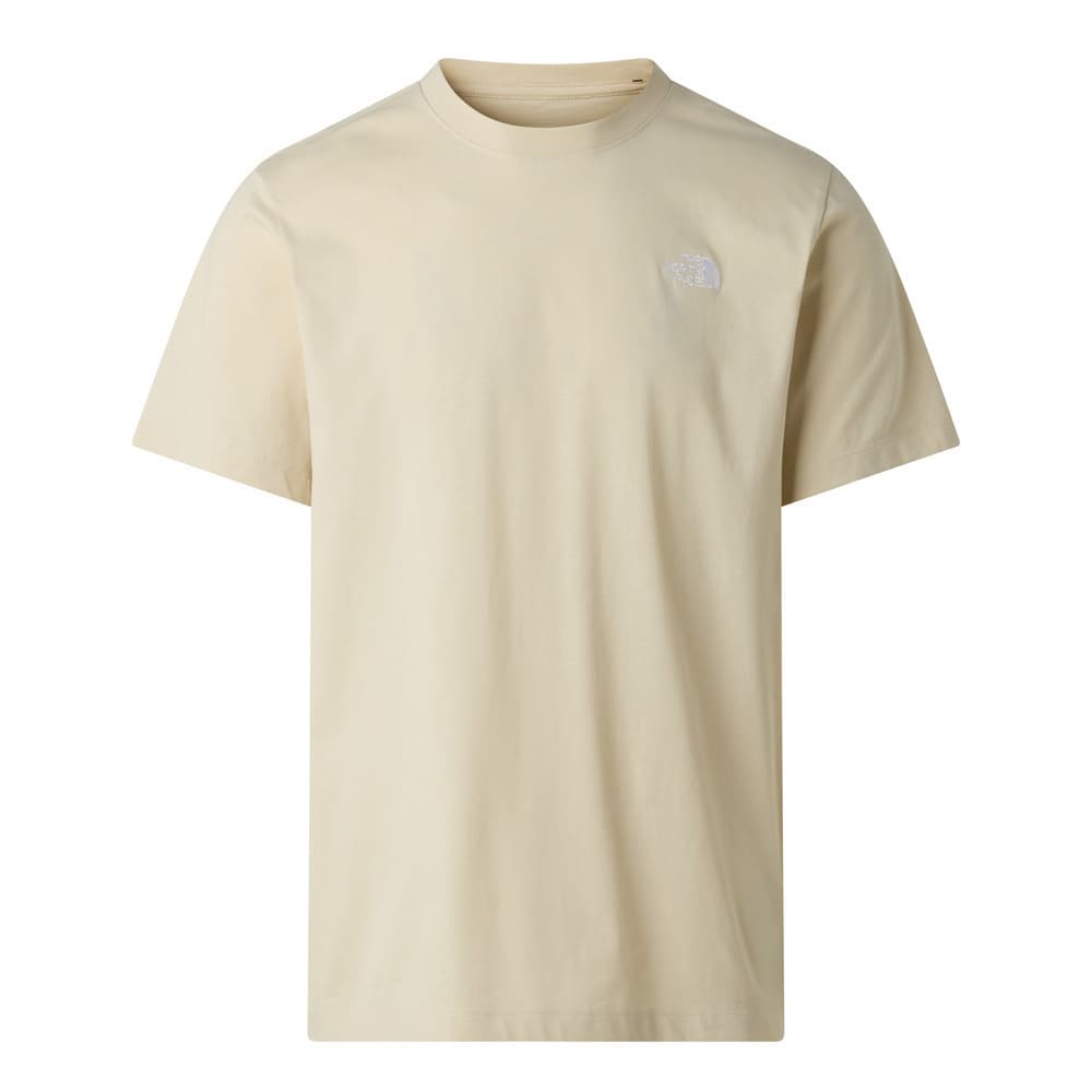 Ανδρικό Evolution Simple Dome T-shirt Μπεζ The North Face NF0A8CZ2-DOM1
