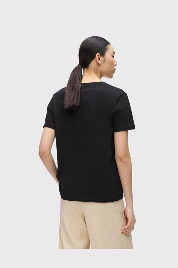 Γυναικείο Essential T-shirt Μαύρο Karl Lagerfeld B2W17096-999 BLACK