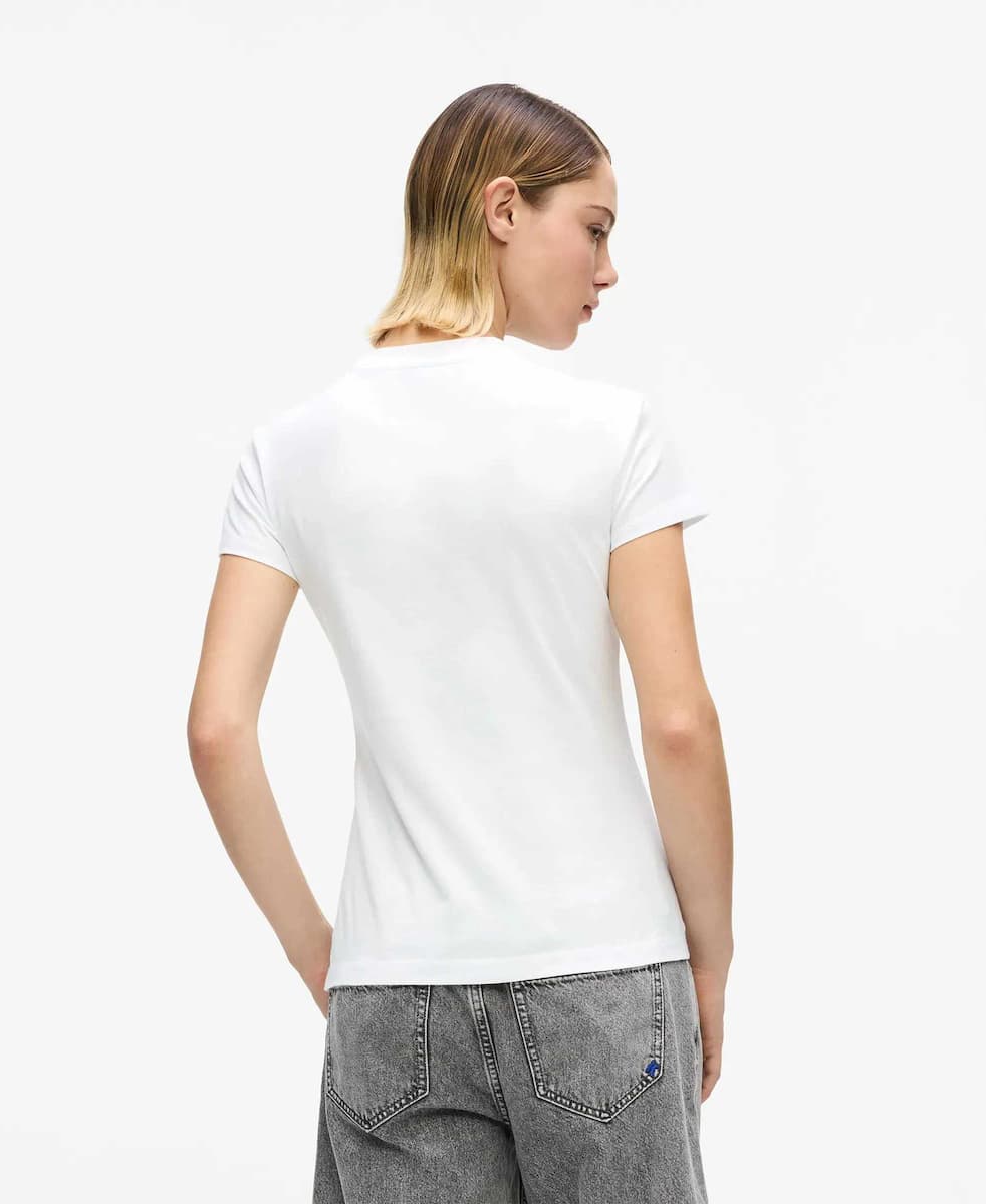 Women's T-Shirts Karl Lagerfeld White