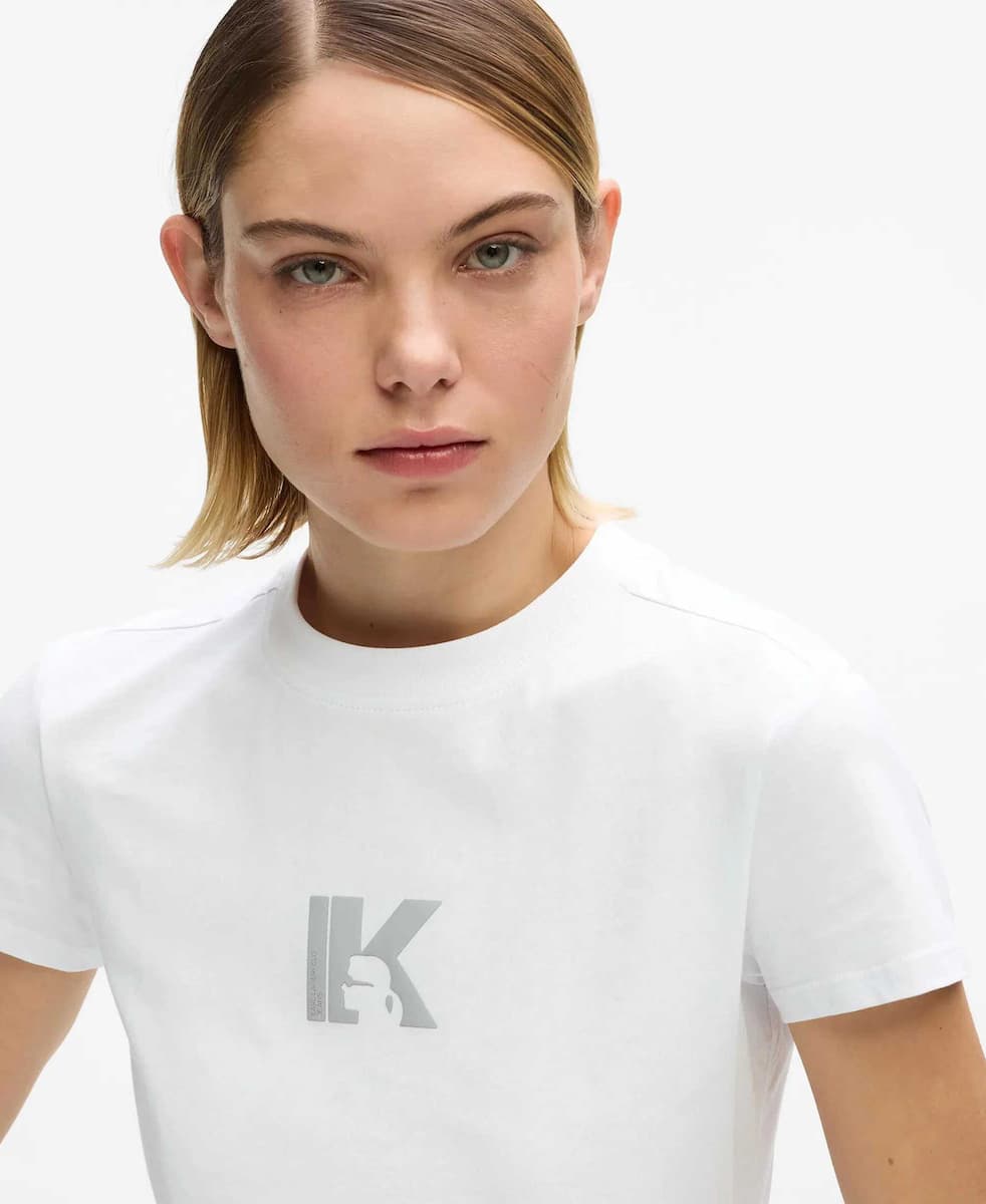 Women's T-Shirts Karl Lagerfeld White