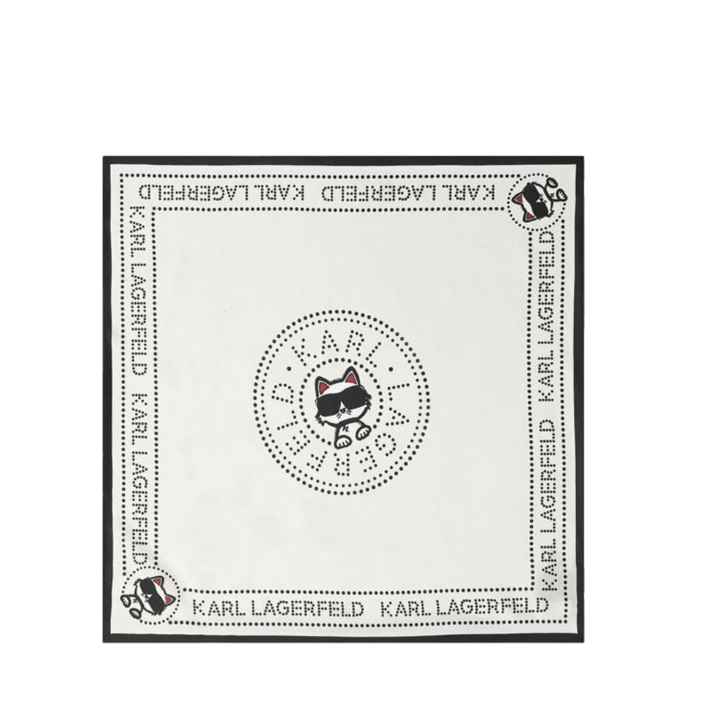 Women's Scarves Karl Lagerfeld White