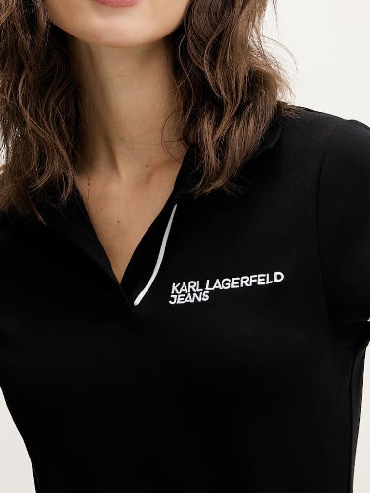 Women's T-Shirts Karl Lagerfeld Black
