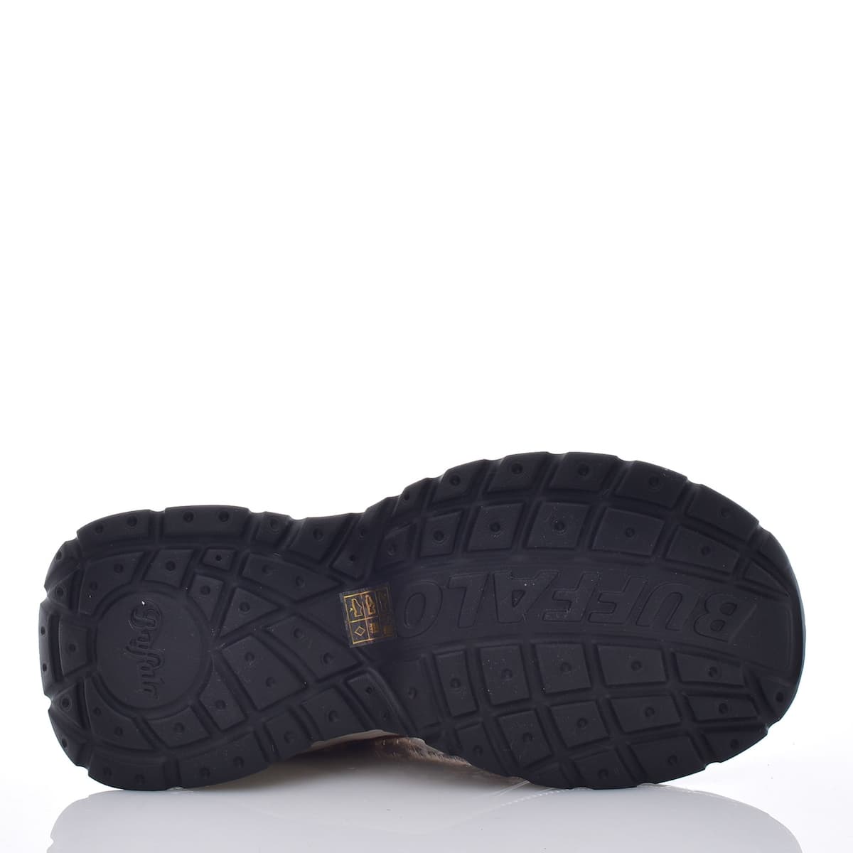 Γυναικεία Yuno Sneakers Μπεζ Buffalo BUF1636751-BEIGE ANIMAL MIX