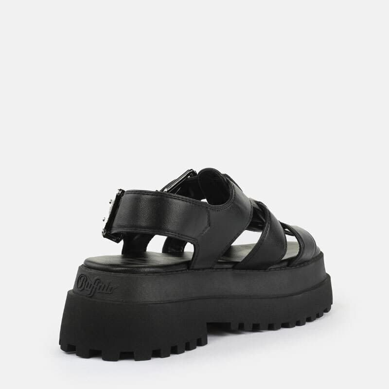 Γυναικεία Pluto Fisher Σανδάλια Μαύρα Buffalo BUF1602334-BLACK