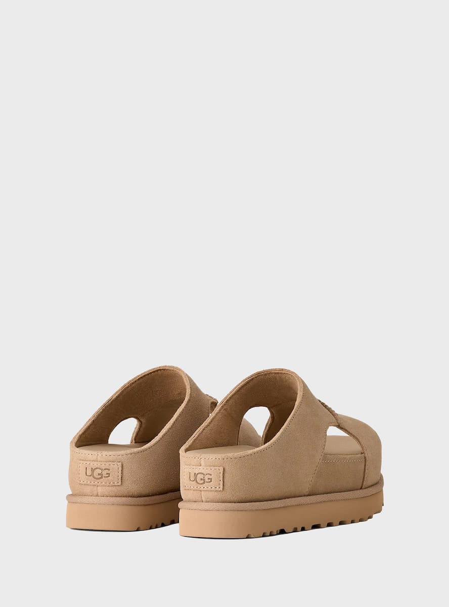 Γυναικεία Goldenstar hi Cutout Παντόφλες Μπεζ UGG 1175132-SAN