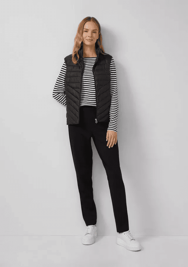 Γυναικείο Γιλέκο Μαύρο S.Oliver 2164696-9999