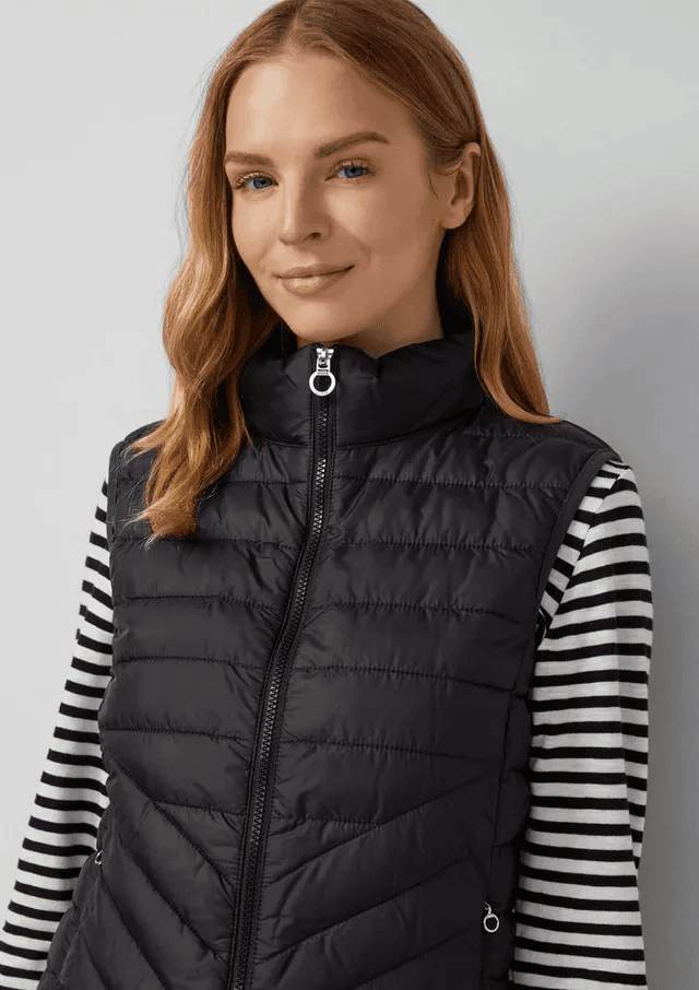 Γυναικείο Γιλέκο Μαύρο S.Oliver 2164696-9999