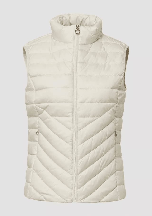 Γυναικείο Γιλέκο Κρεμ S.Oliver 2164696-0330