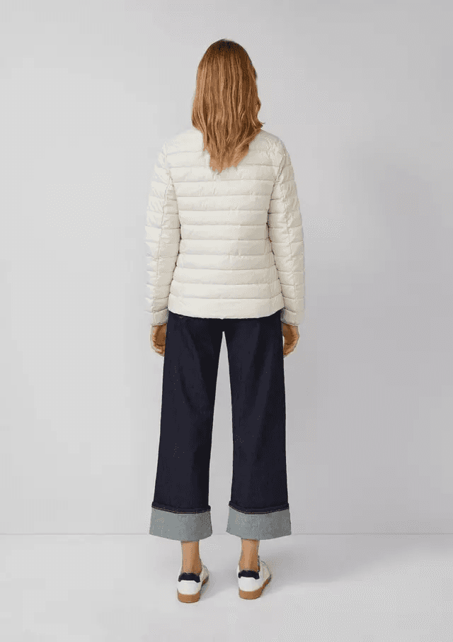 Γυναικείο Μπουφάν Εκρού S.Oliver 2164698-0330