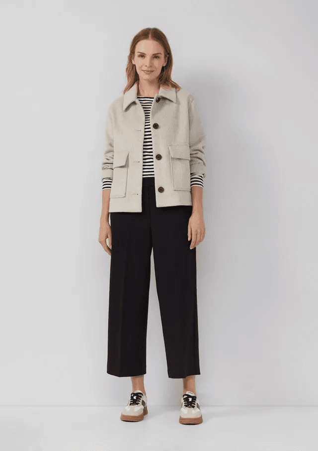 Γυναικείο Παντελόνι Μαύρο S.Oliver 2171415-9999