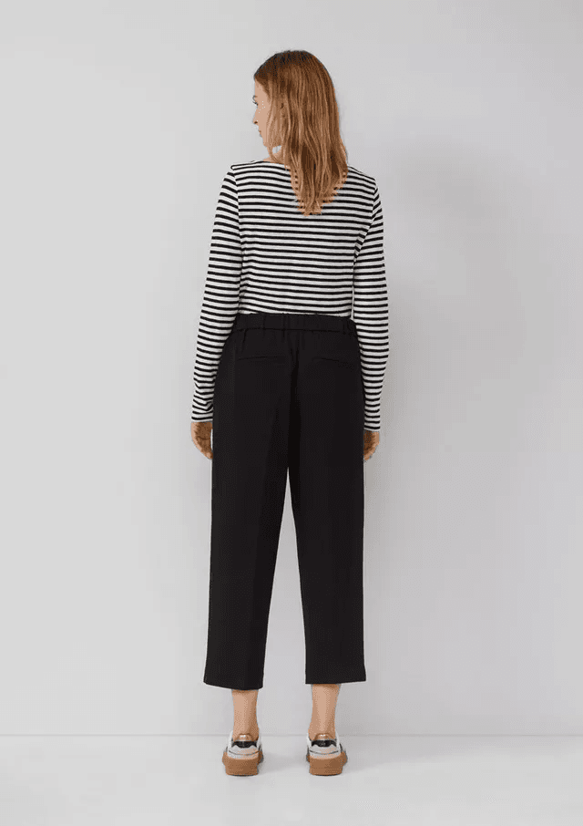 Γυναικείο Παντελόνι Μαύρο S.Oliver 2171415-9999