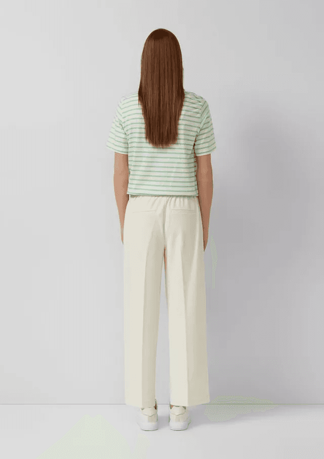 Γυναικείο Παντελόνι Μπεζ S.Oliver 2171415-8000